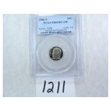1986-S Roosevelt Dime PCGS Graded PR69 DC