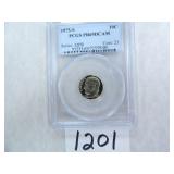 (4) 1975-S Roosevelt Dime PCGS Graded PR69 DC