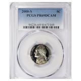 2000-S Jefferson Nickel PCGS Proof-69 DCAM