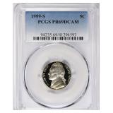 1999-S Jefferson Nickel PCGS Proof-69 DCAM