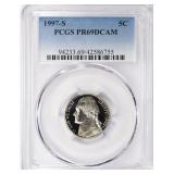 1997-S Jefferson Nickel PCGS Proof-69 DCAM
