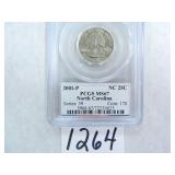 2001-P North Carolina Quarter PCGS Graded MS67