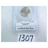 2003-D Alabama Quarter PCGS MS66