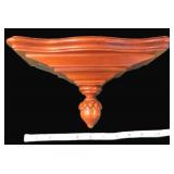 Tell City HRM Acorn Finial Hanging Wall Shelf