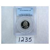 1993-S Washington Quarter PCGS Graded PR69 DC
