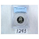 1997-S Washington Quarter PCGS Graded PR69 DC