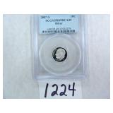 (2) 2007-S SILVER Roosevelt Dime