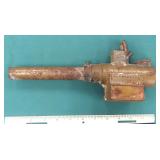 11" Barn Find: Circa 1920 Big Bang Carbide Toy