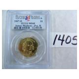 2007-D SATIN FINISH James Madison Dollar