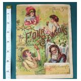 Ephemera: 1885 The Four Seasons by Mary Bladen