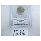 2002-D Ohio Quarter PCGS Graded MS66