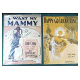 Ephemera: I Want my Mammy Sheet Music, 1920