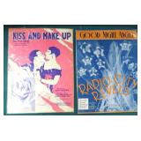 Ephemera: Two (2) Vintage Sheet Music