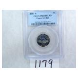 2004-S Peace Medal Nickel PCGS Graded PR69 DC
