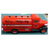 Phillips 66 Truck Bank with Lights and Opening