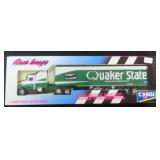 13"L 1993 Quaker State Die Cast Racing Transporter