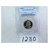 1980-S Washington Quarter PCGS Graded PR69 DC