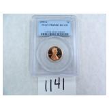 1992-S One Cent PCGS graded PR69 RD DC