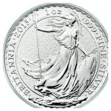 2015 1 oz British Silver Britannia Coin