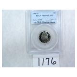 FIVE (5) 2001-S Five Cents PCGS Graded PR69 DC