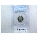 TEN (10) 2000-S Five Cents PCGS Graded PR69 DC