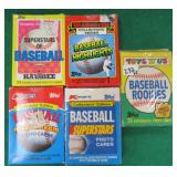 Five (5) Vintage Topps Store Sets incl.