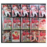 Fifteen (15) Mike Trout Baseball Cards