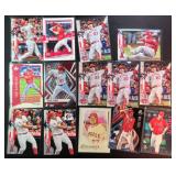 Fourteen (14) Mike Trout Baseball Cards