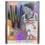 Anthony Edwards Spellbound 2020-21 Donruss Elite