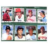 Sixteen (16) 1980 Topps Superstar Photo Cards