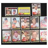 Thirteen (13) 1965 Topps Cardinals incl Lou Brock