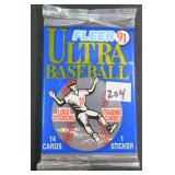 Unopened Baseball Card Pack