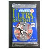 Unopened Baseball Card Pack
