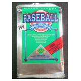 Unopened Baseball Card Pack