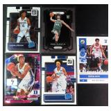 Five (5) Basketball (RCs) Rookie Cards