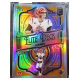 #3/25 Joe Burrow Elite Deck 2022 Donruss Elite