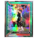 2020 Prizm Card #1 Joe Burrow Emergent (RC)
