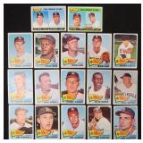 Seventeen (17) 1965 Topps Angels incl.