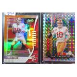 TWO (2) Jimmy G Football Cards incl. #22/75
