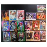 Eighteen (18) Football Cards incl. Prizm