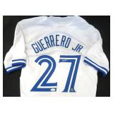 Vladimir Guerrero Jr Signed Jersey with Elite COA