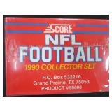 Factory Sealed Unopened 1990 Score Football