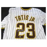 Fernando Tatis Jr Signed Jersey with Elite COA