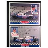 TWO (2) Signed Race Car Driver Promos