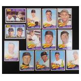 Thirteen (13) 1965 Topps Giants incl Hal Lanier