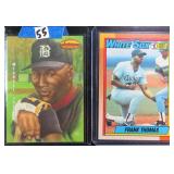 Frank Thomas (RC) and Michael Jordan Baseball Card