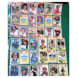 Forty-Four (44) 1981 Topps Coca Cola Cards