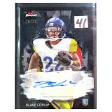 #20/25 Blake Corum Signed (RC) Topps Finest