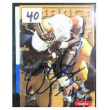 Mike Alstott Signed (RC) with PSA/DNA COA