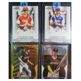 (4) Baseball Cards incl. Bobby Witt Jr, Gunnar